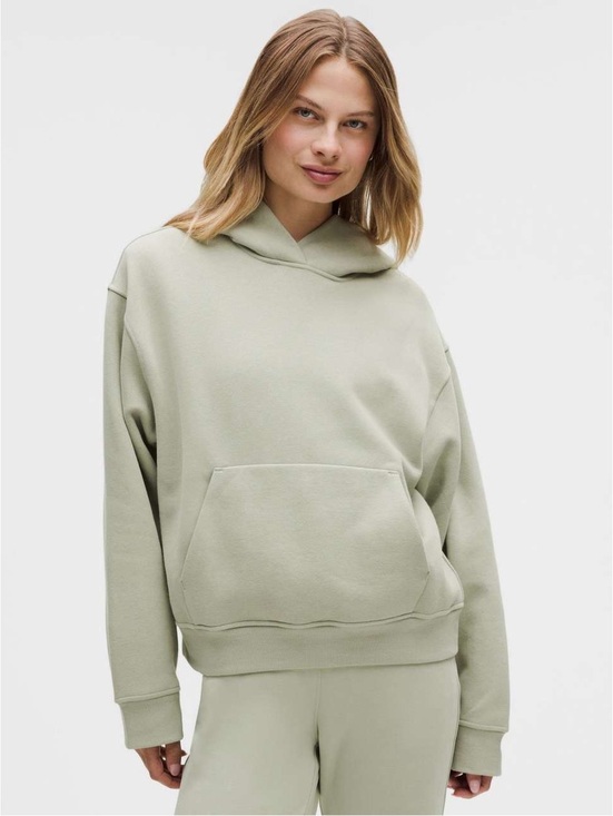 lululemon athletica Sweaters - 🆕💚 Lululemon Steady State Oversized Hoodie - Fog Green